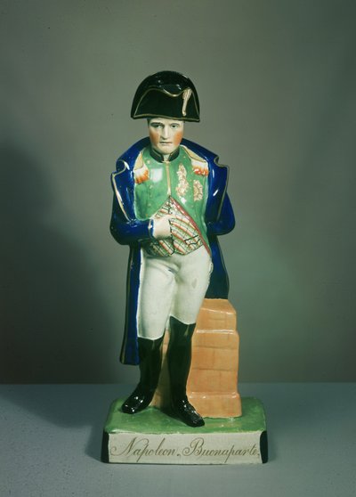 Staffordshire Figur von Napoleon Bonaparte von English School